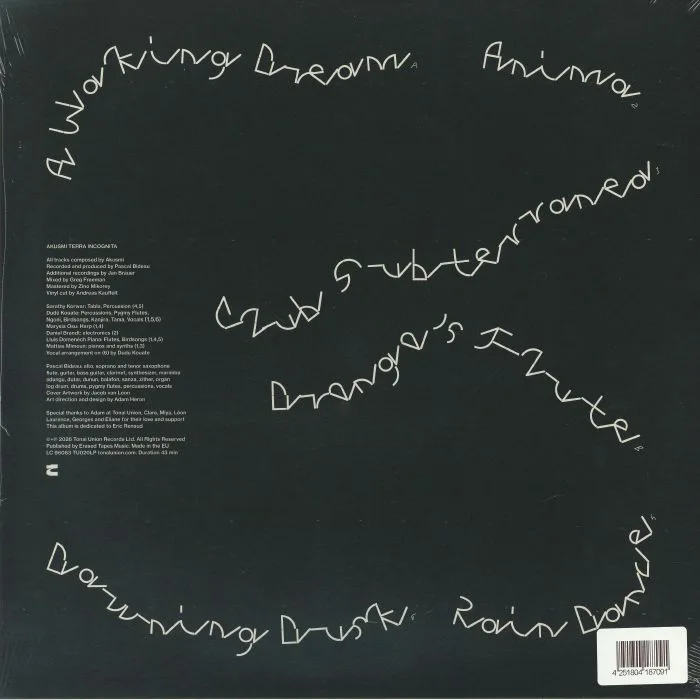 Back cover — AKUSMI — Terra Incognita