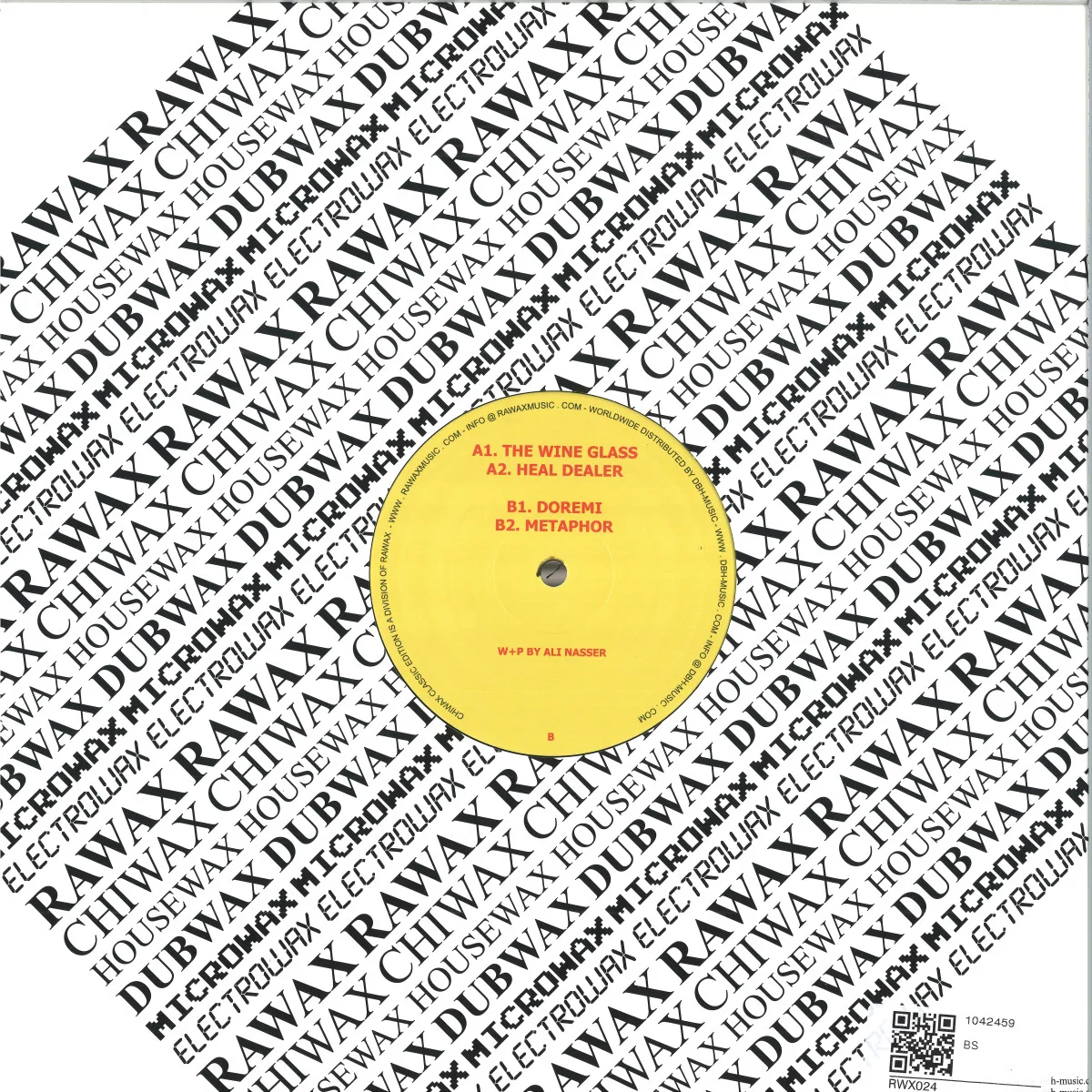Back cover — Ali Nasser — Metaphor EP