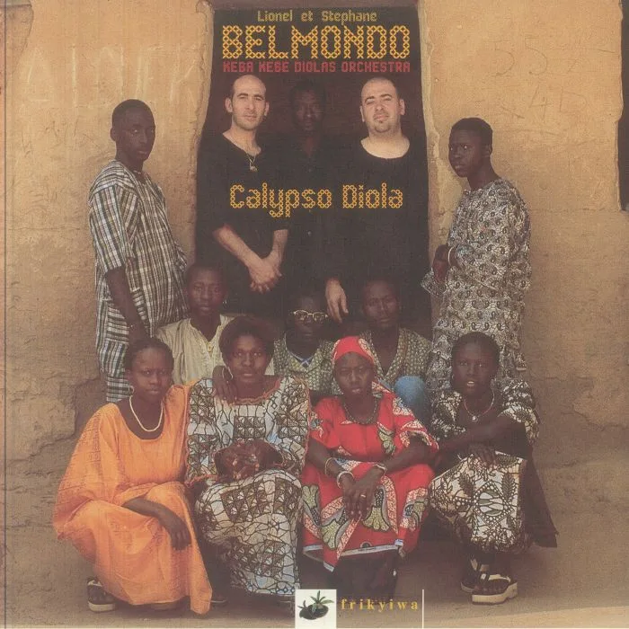 Лицевая сторона обложки — Lionel BELMONDO / STEPHANE BELMONDO / KEBA KEBE DIOLAS ORCHESTRA — Calypso Diola
