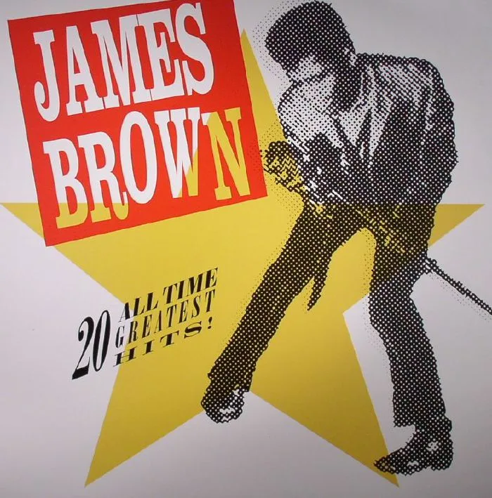 Front cover — James BROWN — 20 All Time Greatest Hits
