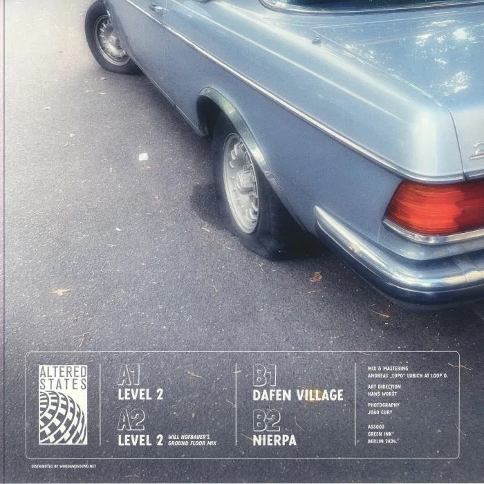 Back cover — GREEN INK — Level 2 EP