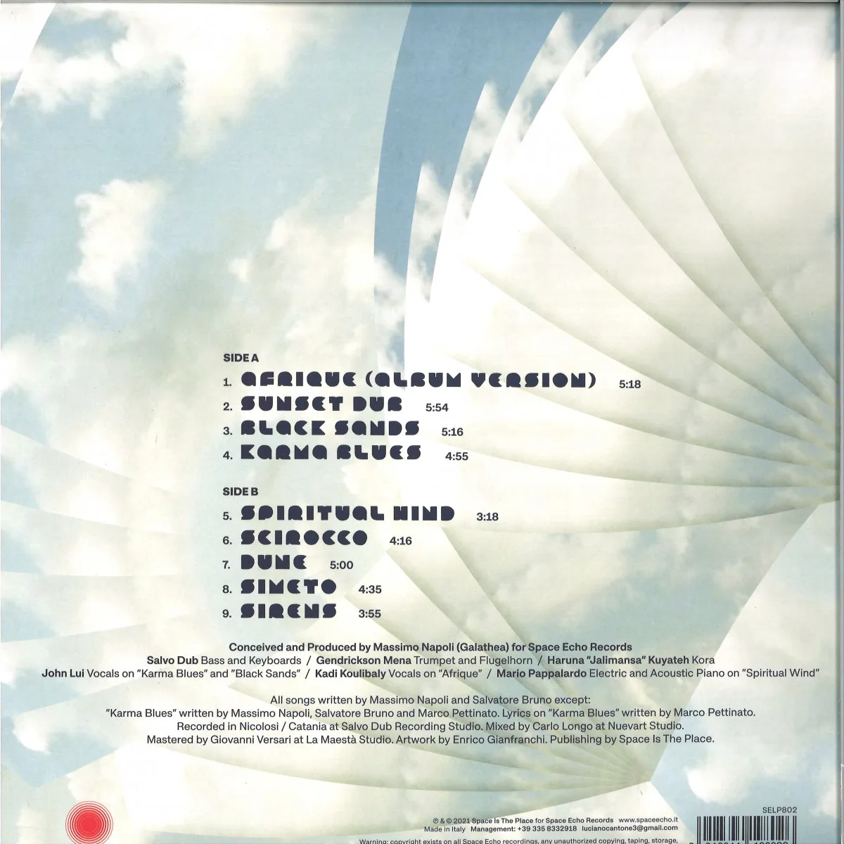 Back cover — Galathea — Galathea