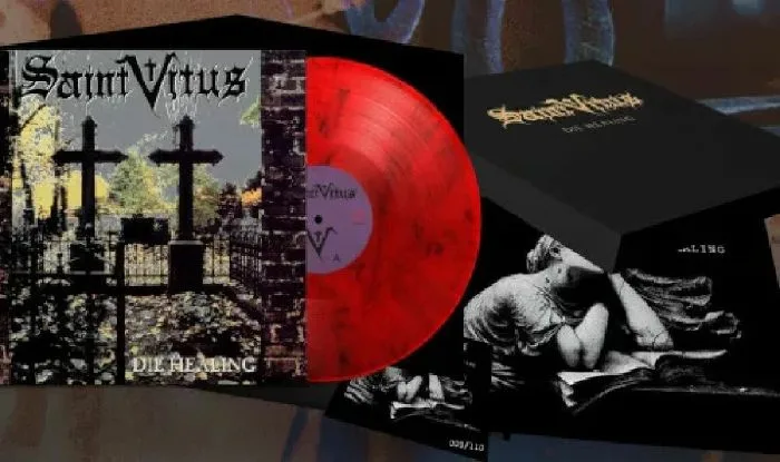 Лицевая сторона обложки — SAINT VITUS — Die Healing