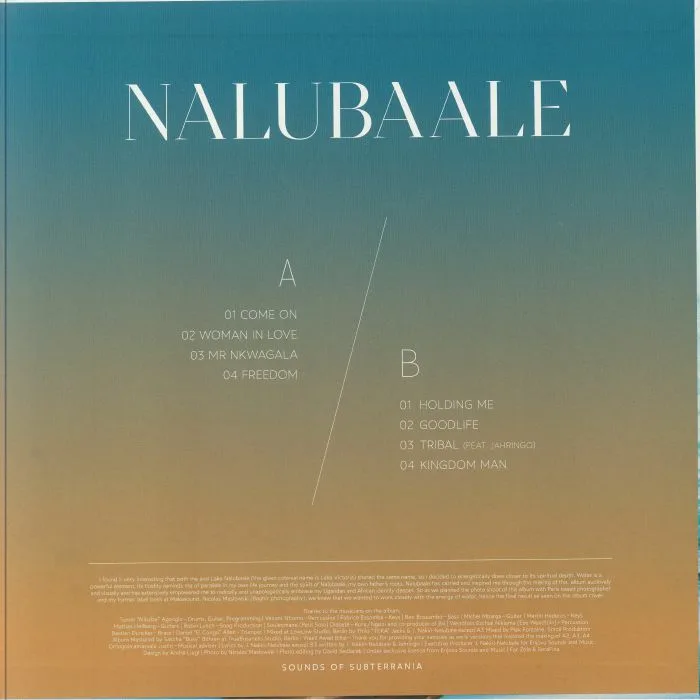 Back cover — Jaqee NAKIRI — Nalubaale
