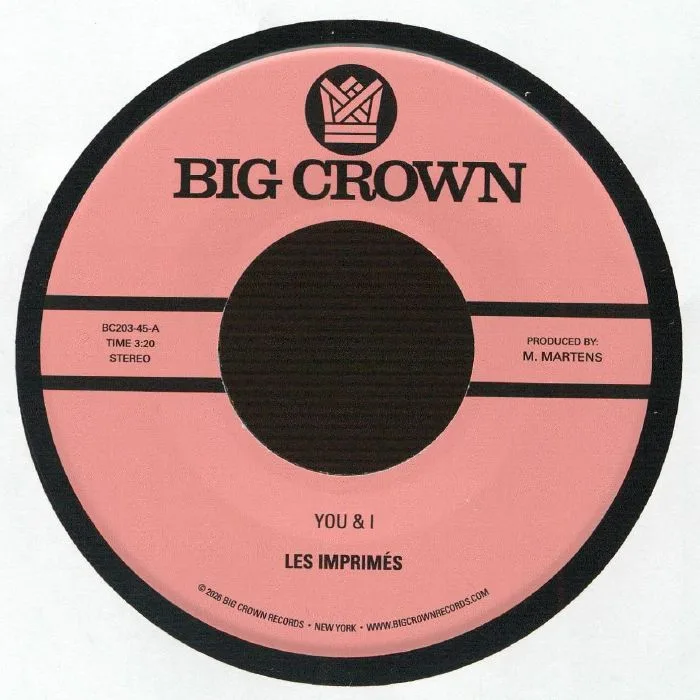 Front cover — LES IMPRIMES — You & I