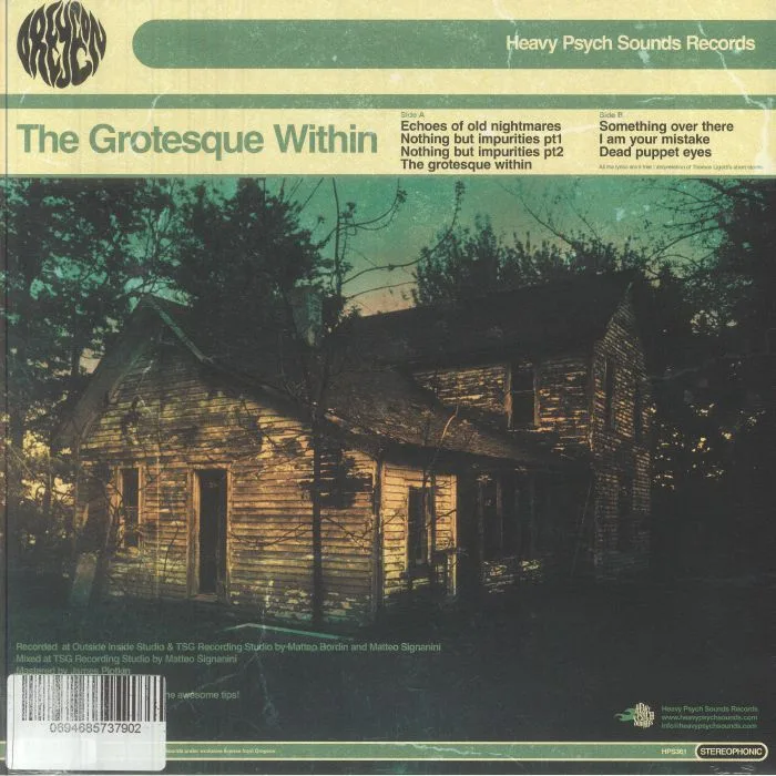 Обратная сторона обложки — OREYEON — The Grotesque Within