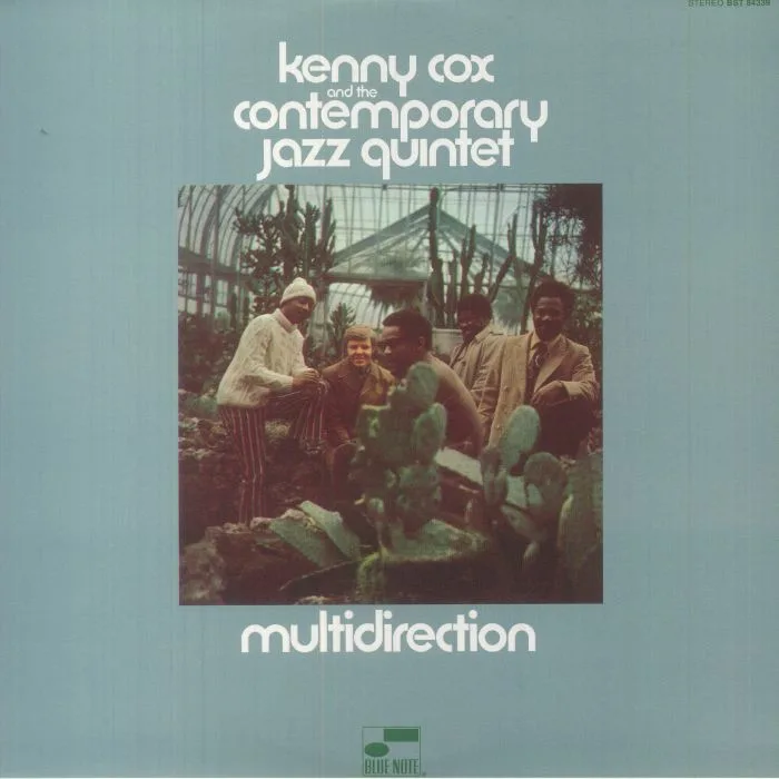 Лицевая сторона обложки — Kenny COX / THE CONTEMPORARY JAZZ QUINTET — Multidirection (reissue)