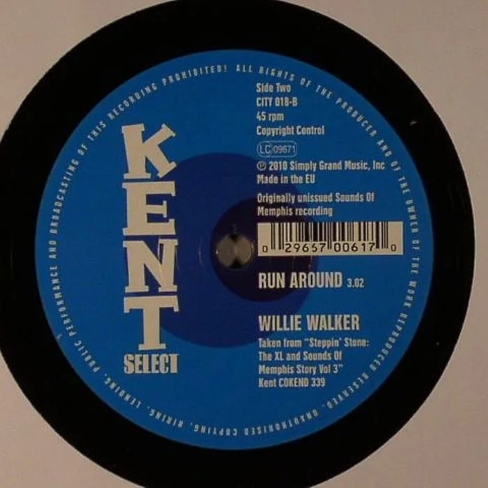 Back cover — Willie BOLLINGER / WILLIE WALKER — I Won't Have To Cry No More