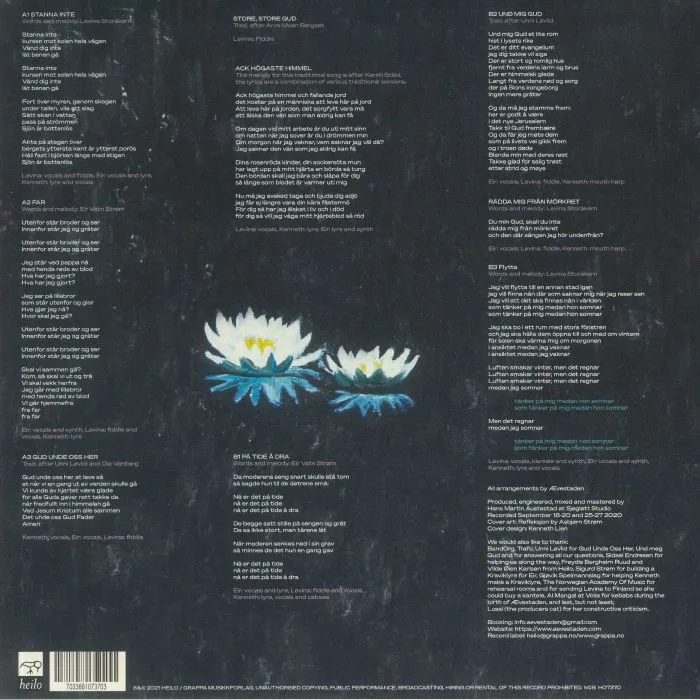 Back cover — AEVESTADEN — Ingen Mere Grater