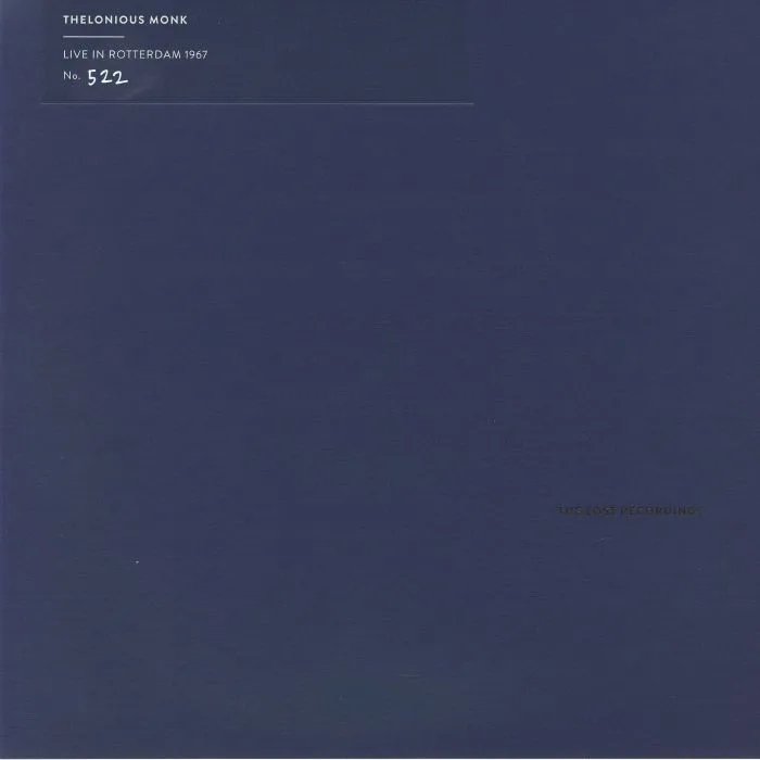 Thelonious MONK — Live In Rotterdam 1967 (Sapphire Edition)