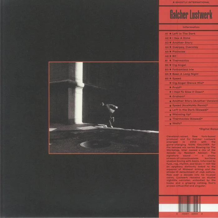Обратная сторона обложки — Galcher LUSTWERK — Information (reissue)
