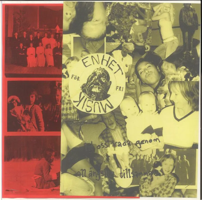 Front cover — ENHET FOR FRI MUSIK — Lat Oss Vada Genom All Angslan Tillsammans