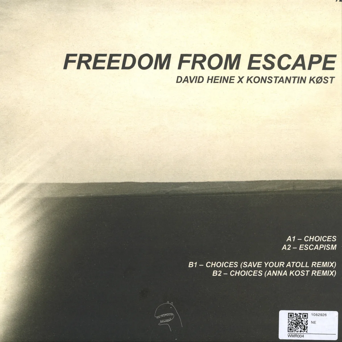 Обратная сторона обложки — David Heine X Konstantin Kost — Freedom From Escape EP