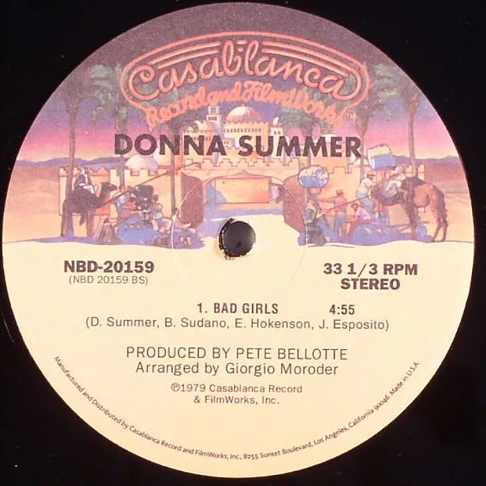 Обратная сторона обложки — Donna SUMMER — Hot Stuff
