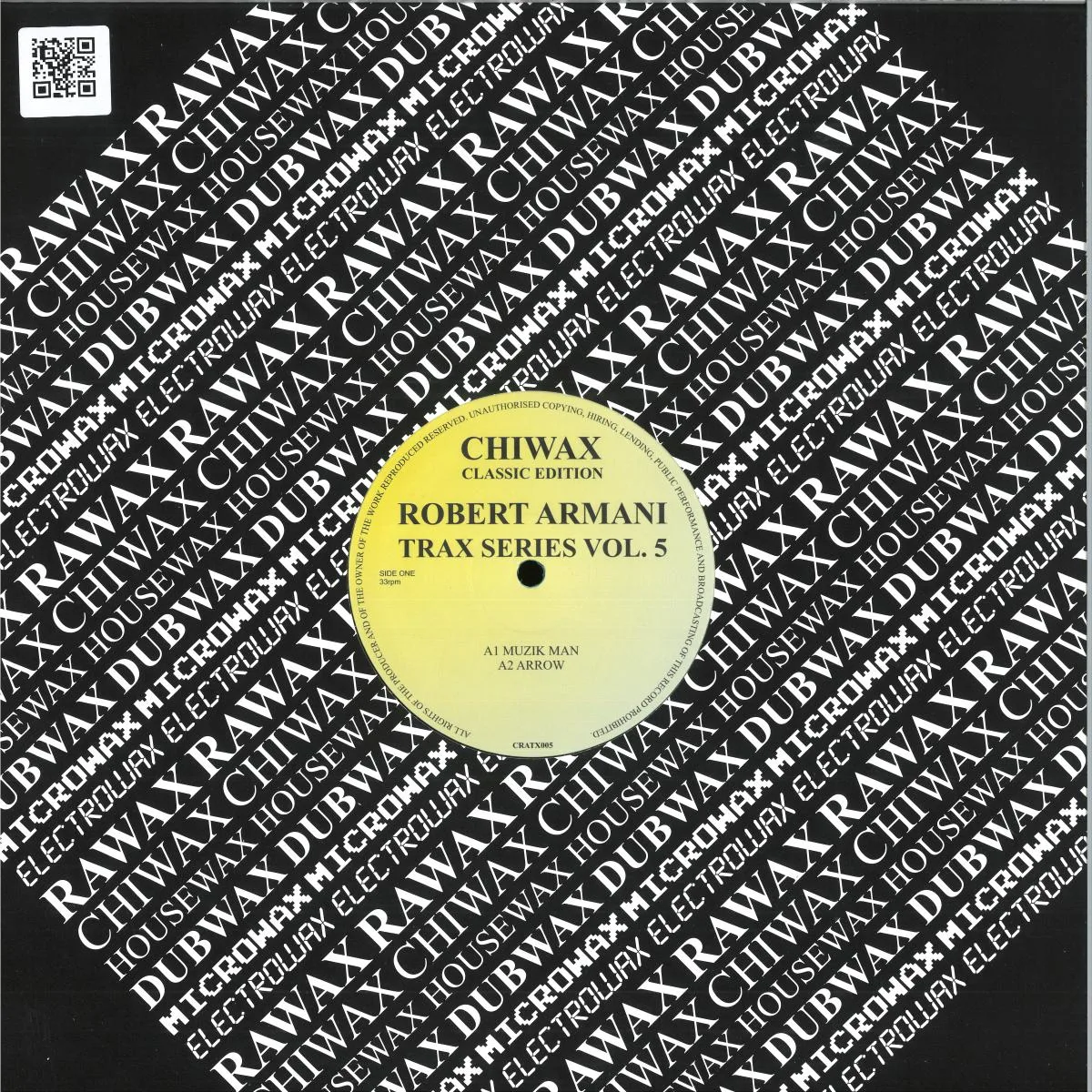 Обратная сторона обложки — ROBERT ARMANI — Robert Armani Track Series Vol. 5