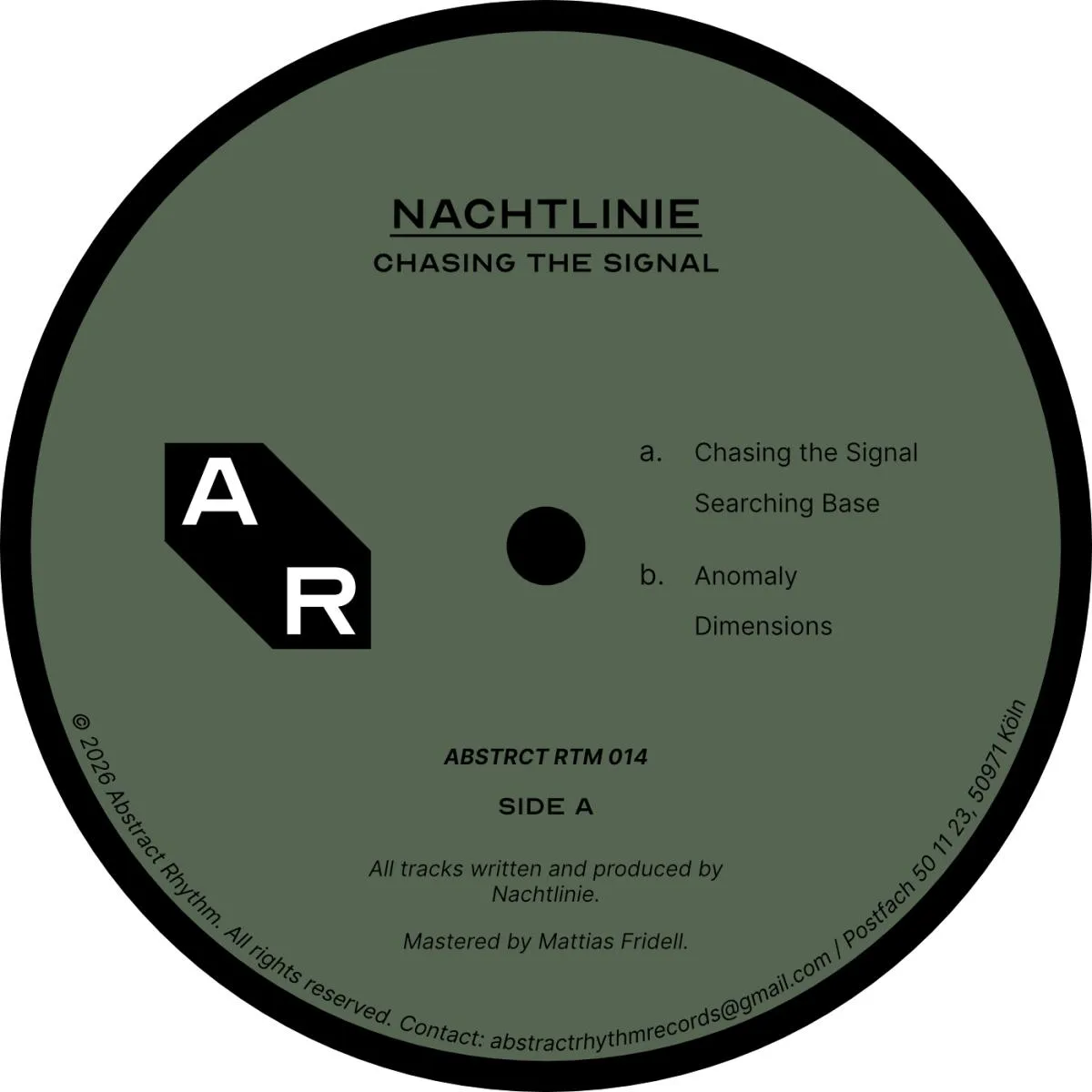 NACHTLINIE — CHASING THE SIGNAL EP