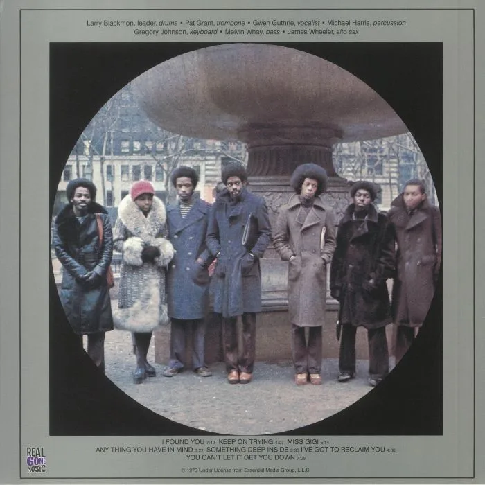 Back cover — EAST COAST — East Coast (reissue)