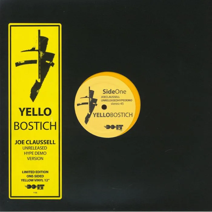 Лицевая сторона обложки — YELLO — Bostich (Joe Claussell mix)