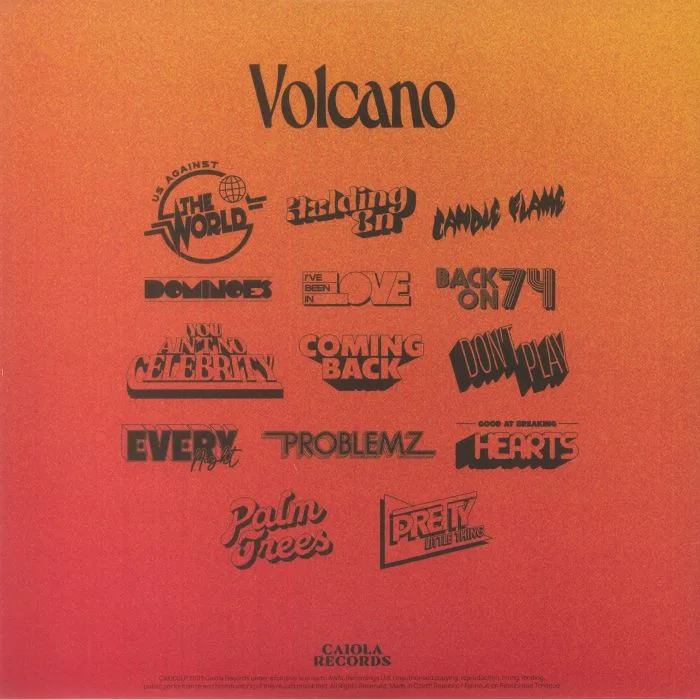Back cover — JUNGLE — Volcano