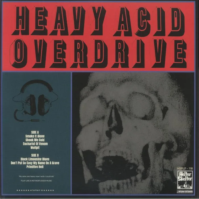 Back cover — The BLACK FURS — Stereophonic Freak Out Vol 1
