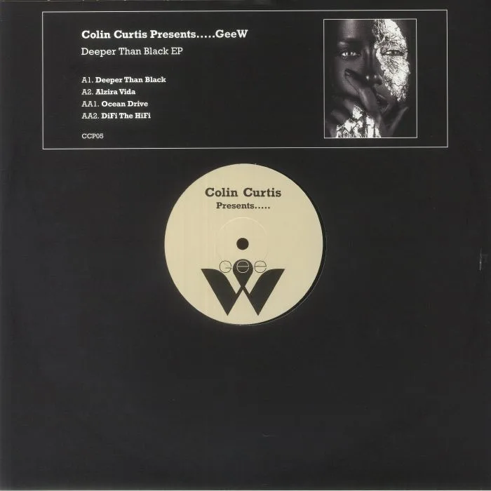 Front cover — GEEW — Deeper Than Black EP