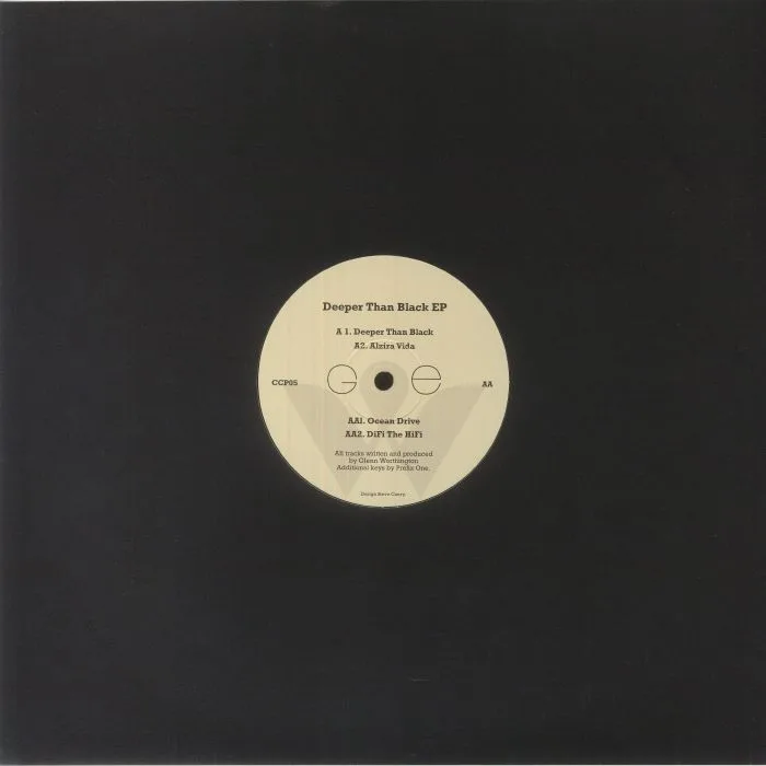 Back cover — GEEW — Deeper Than Black EP