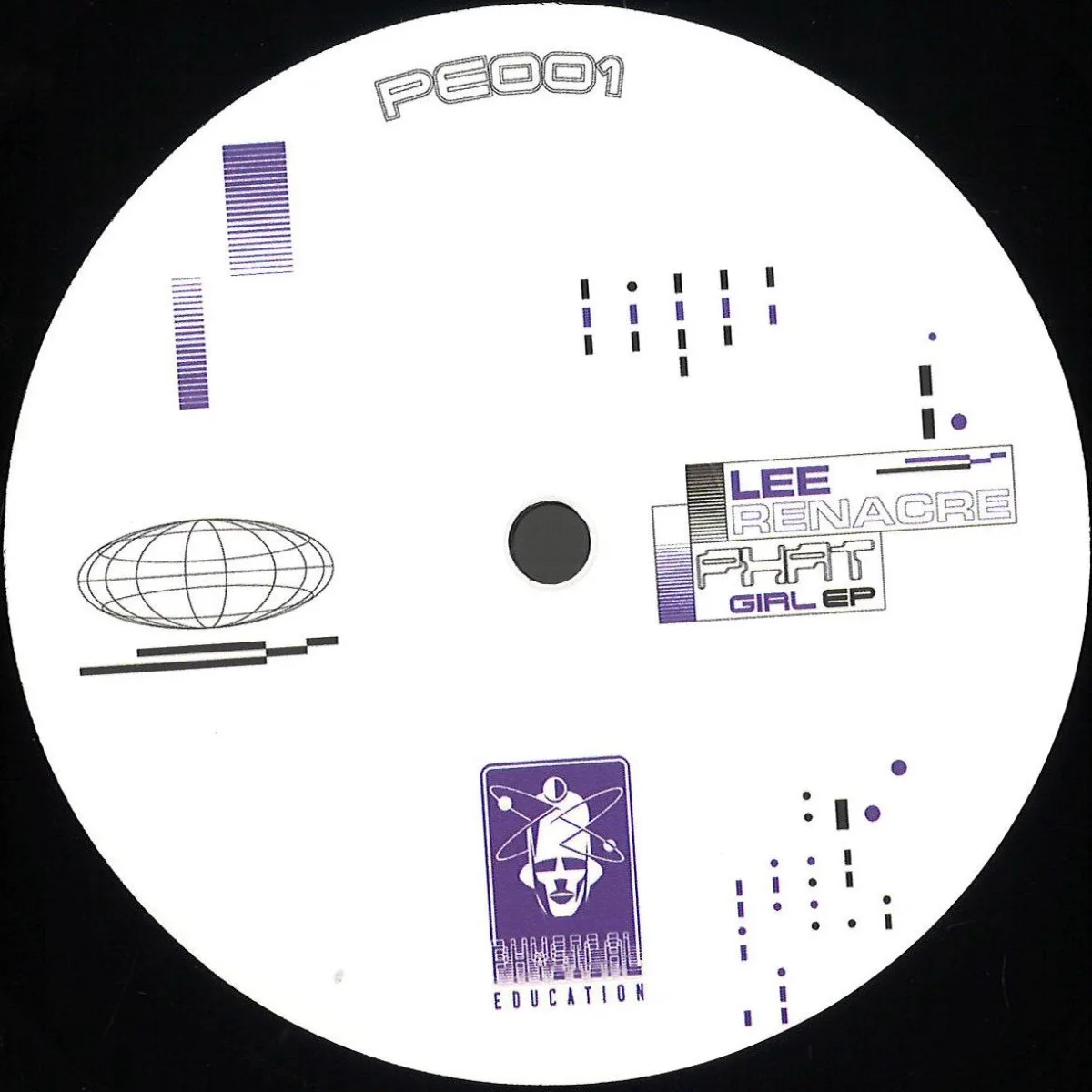 Лицевая сторона обложки — Lee Renacre — Phat Girl EP