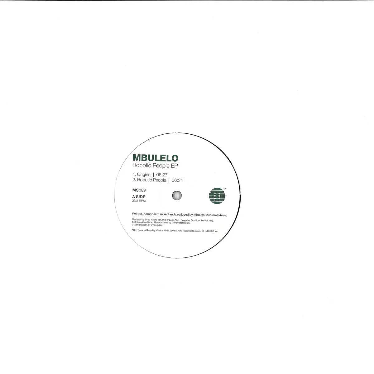 Mbulelo — The Robotic People EP