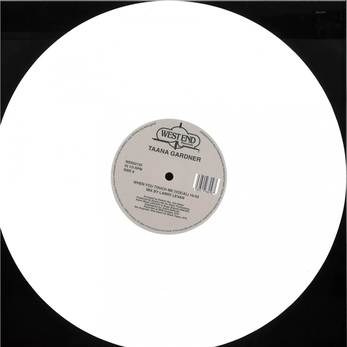 Taana Gardner — When You Touch Me (White Vinyl Repress)