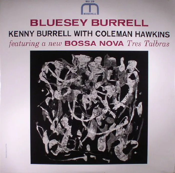 Лицевая сторона обложки — Kenny BURRELL / COLEMAN HAWKINS — Bluesey Burrell (reissue)
