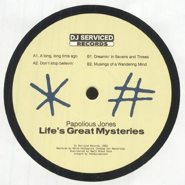 Front cover — Papolious JONES — Life's Great Mysteries