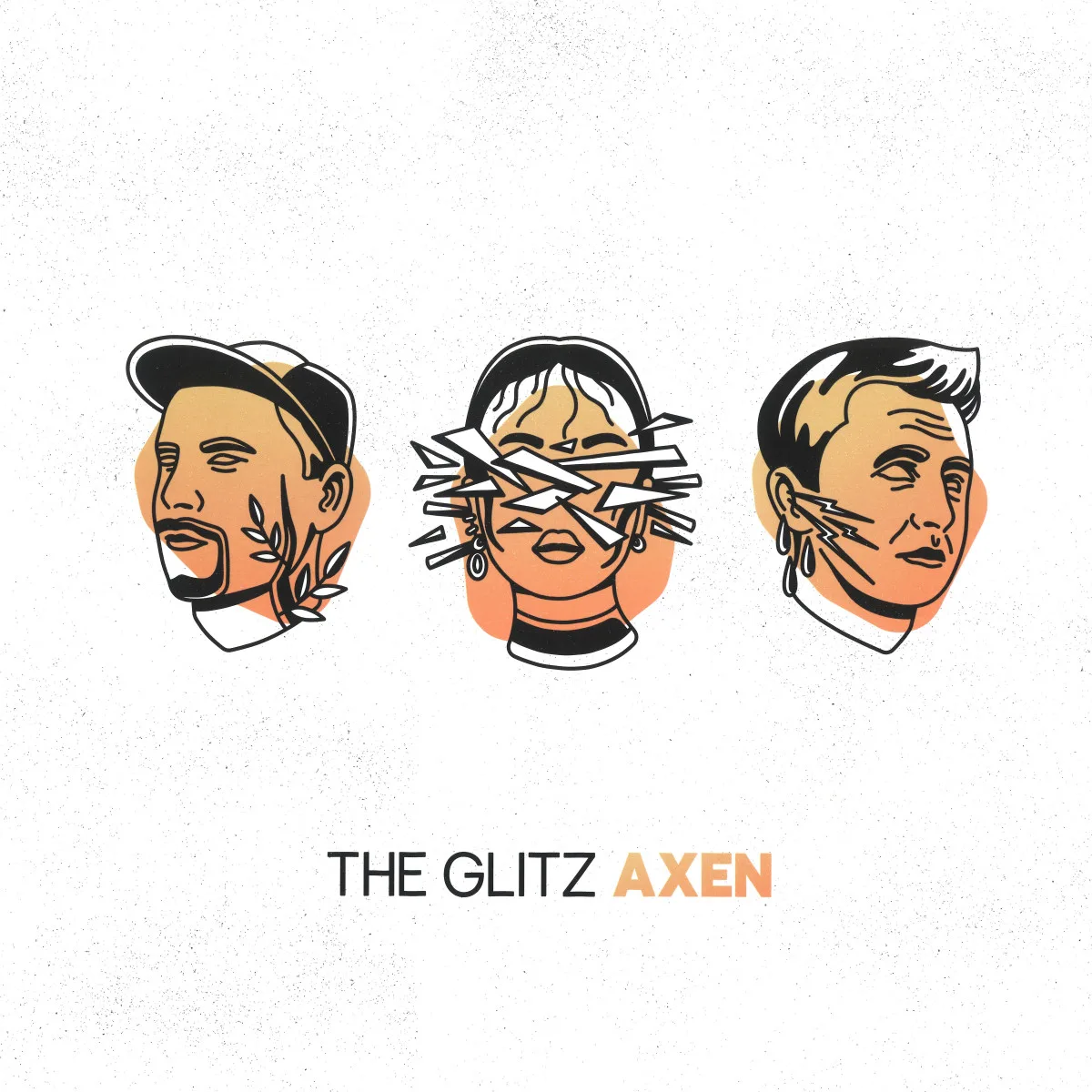 The Glitz — AXEN LP 2x12"