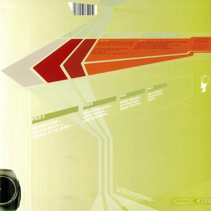 Back cover — QUANTIC — The 5th Exotic