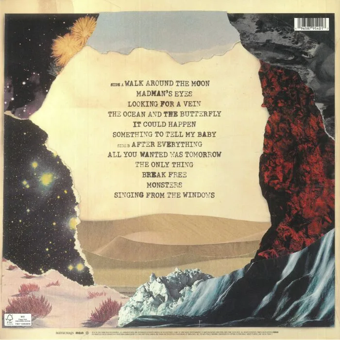 Back cover — DAVE MATTHEWS BAND — Walk Around The Moon
