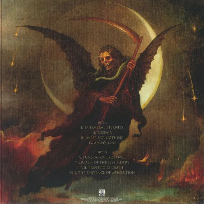 Обратная сторона обложки — MAYHEM — Liturgy Of Death