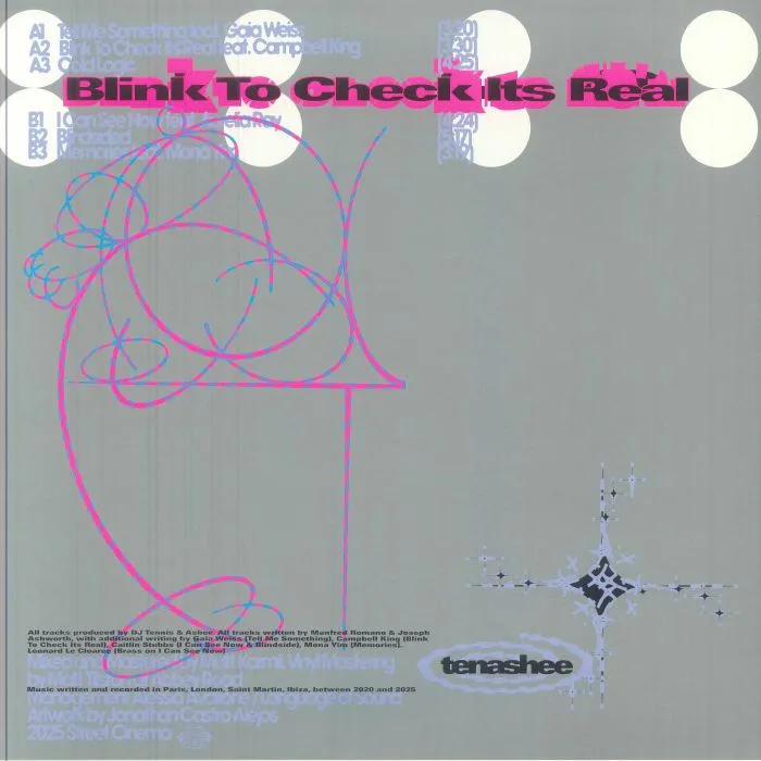 Back cover — TENASHEE — Blink To Check It's Real