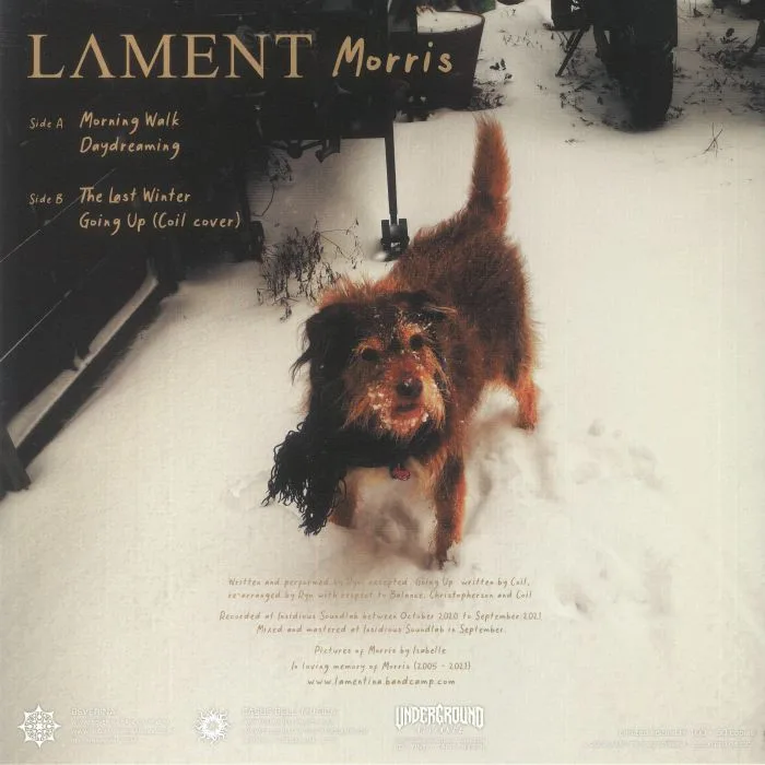 Обратная сторона обложки — LAMENT — Morris