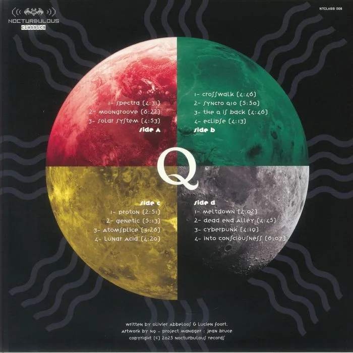Back cover — QUADROPHONIA — Warp Factor 1 On Lunar Acid