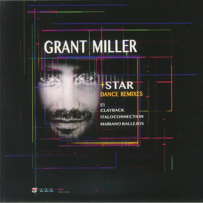 Лицевая сторона обложки — Grant MILLER — Star: Dance Remixes