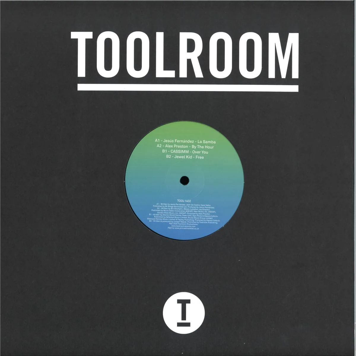 Back cover — Various — Toolroom Sampler Vol. 22