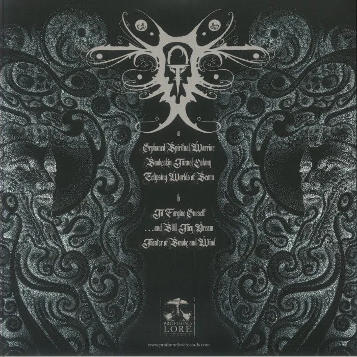 Back cover — OBSIDIAN TONGUE — Eclipsing Worlds Of Scorn