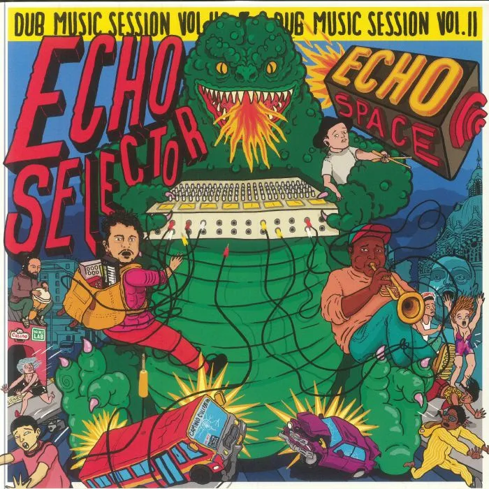 Front cover — ECHO SELECTOR — Echo Space Dub Session Vol 2