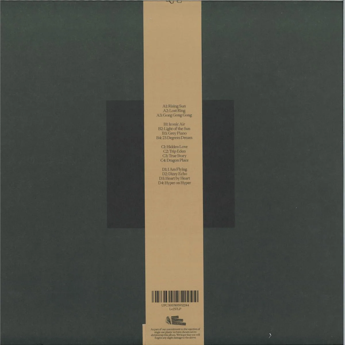 Обратная сторона обложки — Susumu Yokota — Laputa (Skintone Edition)