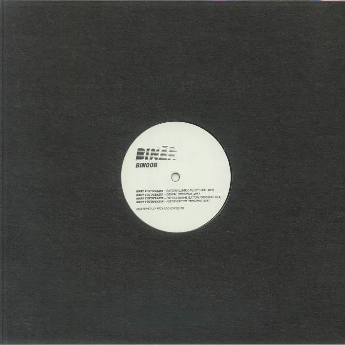 Back cover — Mary YUZOVSKAYA — BIN 008