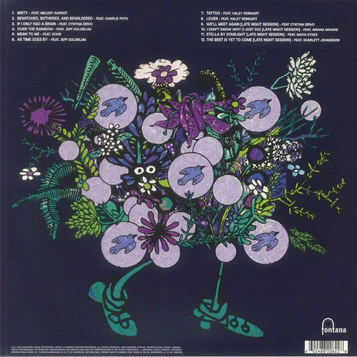 Back cover — Jeff GOLDBLUM / THE MILDRED SNITZER ORCHESTRA — Still Blooming: Night Blooms