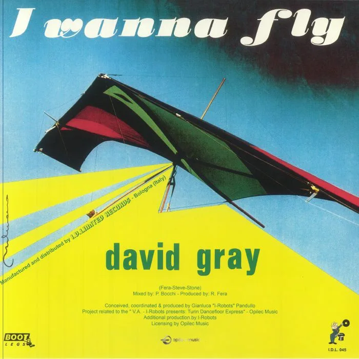 Back cover — David GRAY — I Wanna Fly