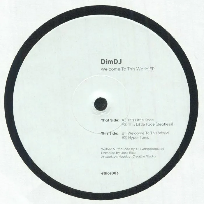 Обратная сторона обложки — DIMDJ — Welcome To This World EP