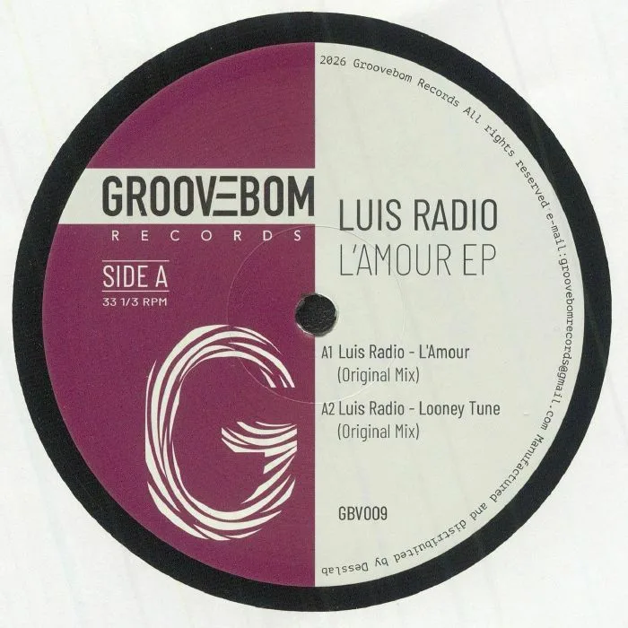 Front cover — LUIS RADIO — L'Amour EP (B-STOCK)