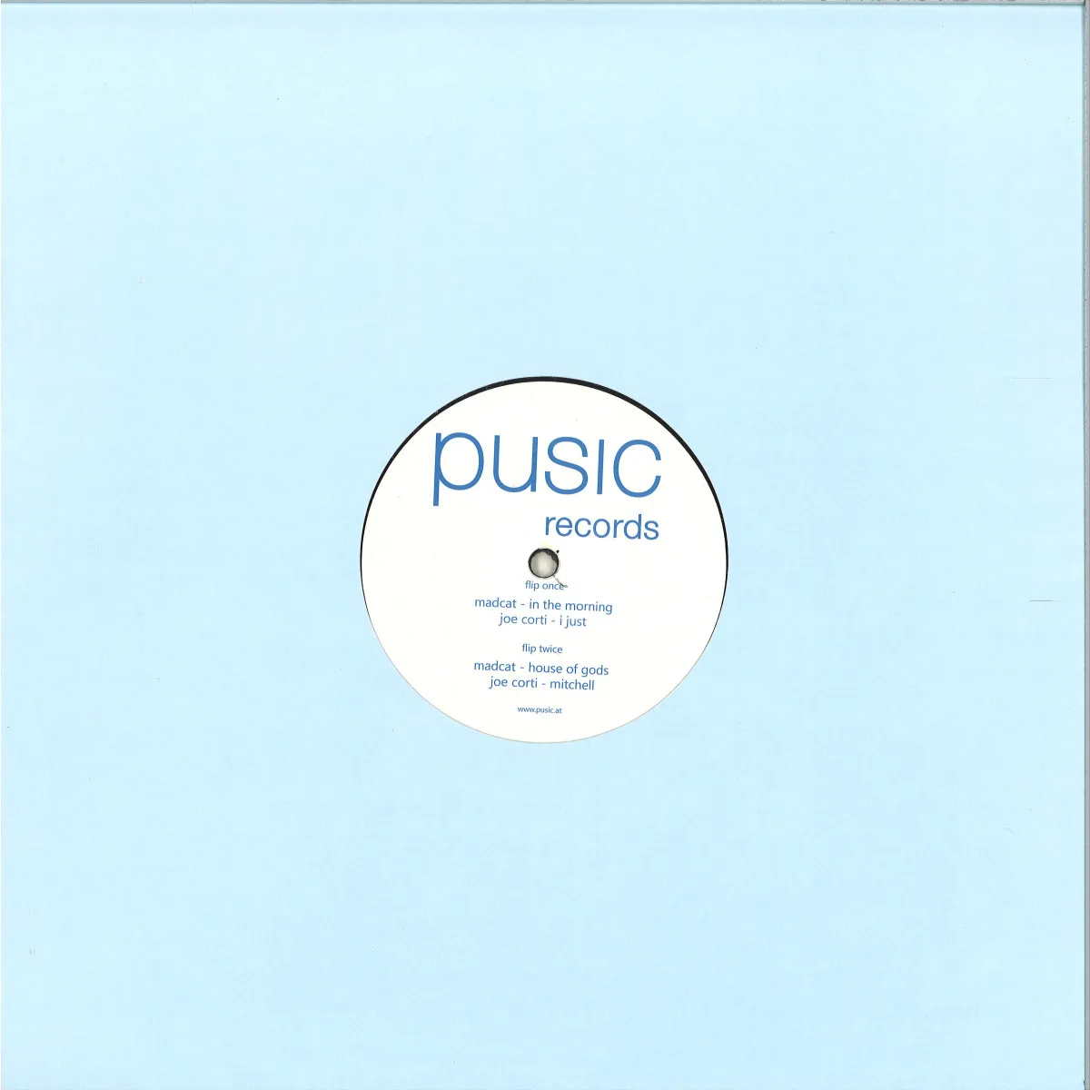 Back cover — Joe Corti,Madcat — Pusic Records 012 V.A.. Ep