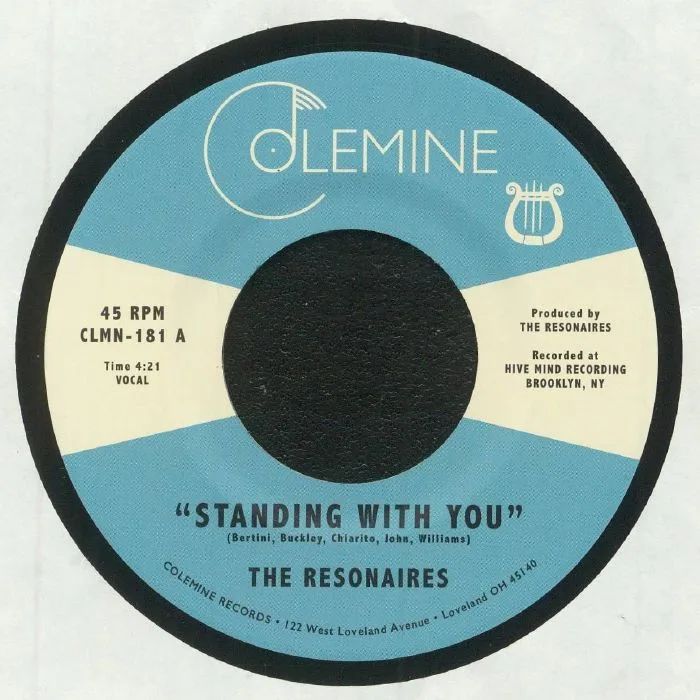 Лицевая сторона обложки — The RESONAIRES — Standing With You